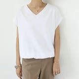 【選べる2タイプ】 フレンチスリーブTシャツ Tシャツ | COCOMOMO | 詳細画像3 