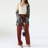 レディース ボトムス スリット付き ワイドパンツ | COCOMOMO | 詳細画像7 