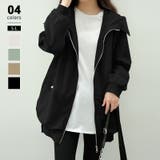 black | マウンテンパーカー レディース ライトアウター | COCOMOMO