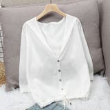 シアーカーディガン サマーカーディガン フード付き | COCOMOMO | 詳細画像11