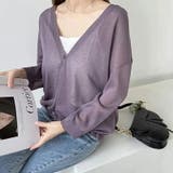 シアーカーディガン サマーカーディガン フード付き | COCOMOMO | 詳細画像2