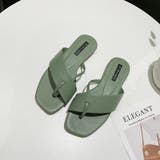 ぺたんこサンダル ローヒールトングサンダル サンダル | COCOMOMO | 詳細画像10 