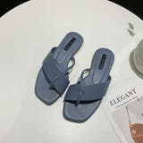 ぺたんこサンダル ローヒールトングサンダル サンダル | COCOMOMO | 詳細画像12 