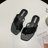 ぺたんこサンダル ローヒールトングサンダル サンダル | COCOMOMO | 詳細画像16 