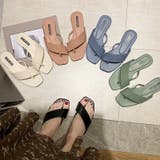 ぺたんこサンダル ローヒールトングサンダル サンダル | COCOMOMO | 詳細画像4 