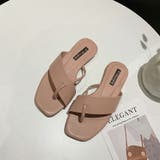 ぺたんこサンダル ローヒールトングサンダル サンダル | COCOMOMO | 詳細画像7 