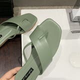 ぺたんこサンダル ローヒールトングサンダル サンダル | COCOMOMO | 詳細画像9 