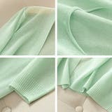 レディースカーディガン シアーカーディガン ロングカーディガン | COCOMOMO | 詳細画像6 