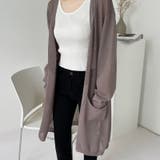 レディースカーディガン シアーカーディガン ロングカーディガン | COCOMOMO | 詳細画像13 