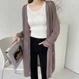 レディースカーディガン シアーカーディガン ロングカーディガン | COCOMOMO | 詳細画像14 