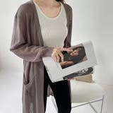 レディースカーディガン シアーカーディガン ロングカーディガン | COCOMOMO | 詳細画像16 