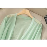 レディースカーディガン シアーカーディガン ロングカーディガン | COCOMOMO | 詳細画像3 