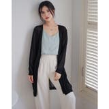 レディースカーディガン シアーカーディガン ロングカーディガン | COCOMOMO | 詳細画像10 