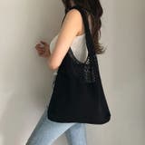 ナチュラルで大人可愛いショルダーバッグ ニットバッグ トートバッグ大容量 | COCOMOMO | 詳細画像5 