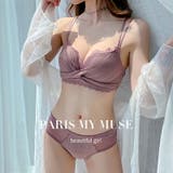 ブラジャーショーツセット レースダブルストラップランジェリー ブラジャー | COCOMOMO | 詳細画像2