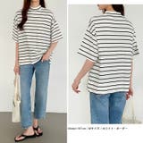 ハイネックTシャツ 半袖カットソー コットンT | COCOMOMO | 詳細画像10 