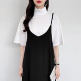 ハイネックTシャツ 半袖カットソー コットンT | COCOMOMO | 詳細画像5 