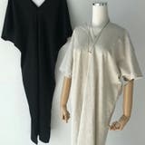 コットンリネンワンピース 夏ワンピース Vネックロングワンピース | COCOMOMO | 詳細画像21 