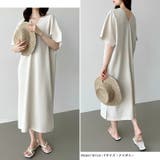 コットンリネンワンピース 夏ワンピース Vネックロングワンピース | COCOMOMO | 詳細画像11 