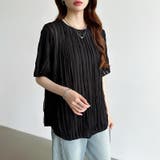 フリルトップス 半袖Tシャツ 夏トップス | COCOMOMO | 詳細画像36 