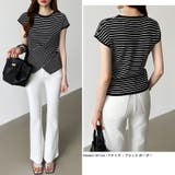 クロストップス サマーニット フレンチスリーブ | COCOMOMO | 詳細画像14