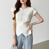 クロストップス サマーニット フレンチスリーブ | COCOMOMO | 詳細画像18