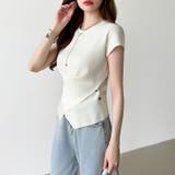 クロストップス サマーニット フレンチスリーブ | COCOMOMO | 詳細画像19