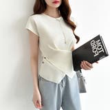 クロストップス サマーニット フレンチスリーブ | COCOMOMO | 詳細画像20