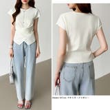 クロストップス サマーニット フレンチスリーブ | COCOMOMO | 詳細画像22