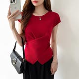 クロストップス サマーニット フレンチスリーブ | COCOMOMO | 詳細画像25