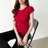 クロストップス サマーニット フレンチスリーブ | COCOMOMO | 詳細画像31