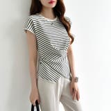 クロストップス サマーニット フレンチスリーブ | COCOMOMO | 詳細画像4