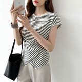 クロストップス サマーニット フレンチスリーブ | COCOMOMO | 詳細画像6