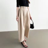 カーブパンツ バレルレッグパンツ ワイドパンツ | COCOMOMO | 詳細画像11 
