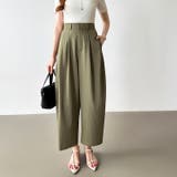 カーブパンツ バレルレッグパンツ ワイドパンツ | COCOMOMO | 詳細画像17 