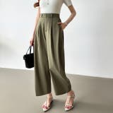 カーブパンツ バレルレッグパンツ ワイドパンツ | COCOMOMO | 詳細画像18 