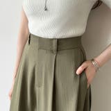 カーブパンツ バレルレッグパンツ ワイドパンツ | COCOMOMO | 詳細画像19 