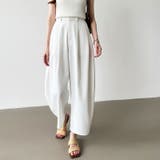 カーブパンツ バレルレッグパンツ ワイドパンツ | COCOMOMO | 詳細画像2 