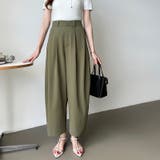 カーブパンツ バレルレッグパンツ ワイドパンツ | COCOMOMO | 詳細画像23 