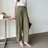 カーブパンツ バレルレッグパンツ ワイドパンツ | COCOMOMO | 詳細画像24 