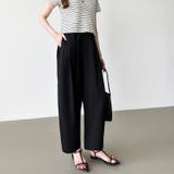 カーブパンツ バレルレッグパンツ ワイドパンツ | COCOMOMO | 詳細画像26 