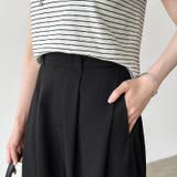 カーブパンツ バレルレッグパンツ ワイドパンツ | COCOMOMO | 詳細画像29 