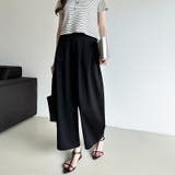 カーブパンツ バレルレッグパンツ ワイドパンツ | COCOMOMO | 詳細画像31 