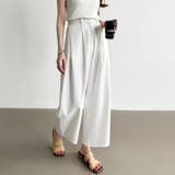 カーブパンツ バレルレッグパンツ ワイドパンツ | COCOMOMO | 詳細画像4 