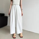 カーブパンツ バレルレッグパンツ ワイドパンツ | COCOMOMO | 詳細画像8 