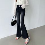 フレアデニムパンツ フレアパンツ デニム | COCOMOMO | 詳細画像19 