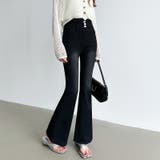 フレアデニムパンツ フレアパンツ デニム | COCOMOMO | 詳細画像20 