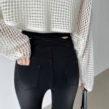 フレアデニムパンツ フレアパンツ デニム | COCOMOMO | 詳細画像24 