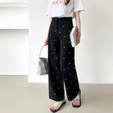 ハートスタッズデニムパンツ ハート柄 デニムパンツ | COCOMOMO | 詳細画像14 