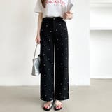 ハートスタッズデニムパンツ ハート柄 デニムパンツ | COCOMOMO | 詳細画像9 